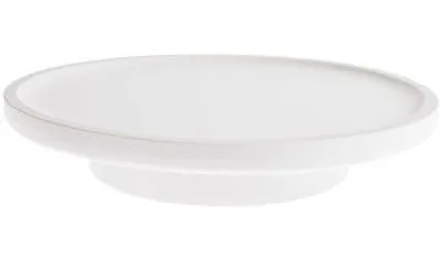 Obrázek produktu pro Podnos, bílý, dřevo, Ø =32 x 6cm,100%