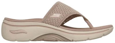 Image de Skechers Go Walk Arch Fit 2.0  Teenslippers - Beige - Maat 38