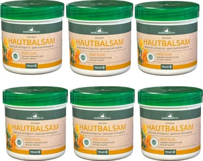 Produktbild von 6x 250 ml Herbamedicus Ringelblumen Balsam