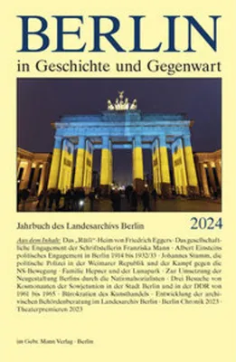Obrázok produktu pre Berlin in Geschichte und Gegenwart