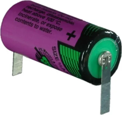 Immagine prodotto di Batteria Tadiran al litio 3,6V SL 761/T 2/3AA - cella, con linguette di saldatura a U