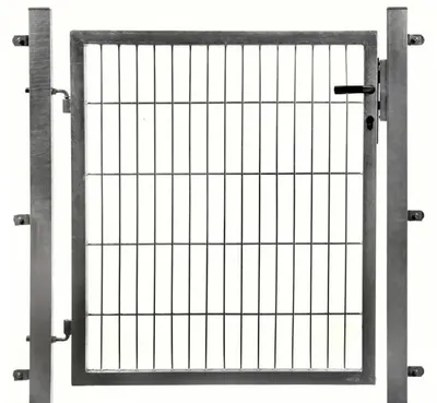 Produktbild von Floraworld Gartentor Comfort inkl. 2 Pfosten 100 x 100 cm feuerverzinkt