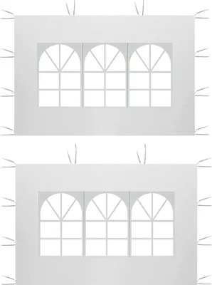 Produktbild von Famanu Partytent Wasserfest mit Fenster - 2 x 3 m, Oxford-Gewebe, 210D, Faltbar, Ideal für Veranstaltungen