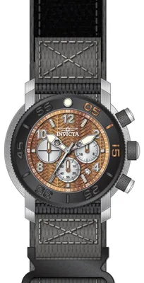 Obrázok produktu pre Invicta Coalition Forces 50094 Pánske Hodinky - Kvarcový Mechanizmus - Nerezová Oceľ s Miedzovým Ciferníkom - 50 mm