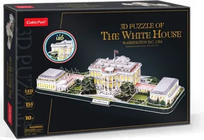 Obrázek produktu pro 3D puzzle LED bílý domeček L529H