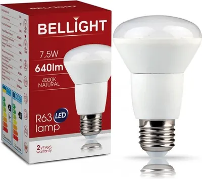 Produktbild von LED-Lampe R63 7,5W 4000K neutral Bellight