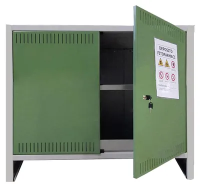 Immagine prodotto di ARMADIO FITOFARMACI BASSO 400x1000x80 (PxLxH) mm