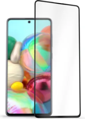 Obrázok produktu pre Ochranné sklo AlzaGuard 2.5D FullCover na Samsung Galaxy A71 čierny
