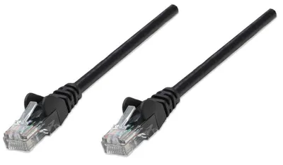 Produktbild von Intellinet Netzwerkkabel Cat6 U/UTP RJ45 5 m Schwarz