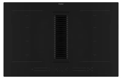 Immagine prodotto di Haier I-Dual Series 6 HAIH82MTMCF Nero Da incasso 80 cm Piano cottura a induzione 4 Fornelli Cappa da incasso