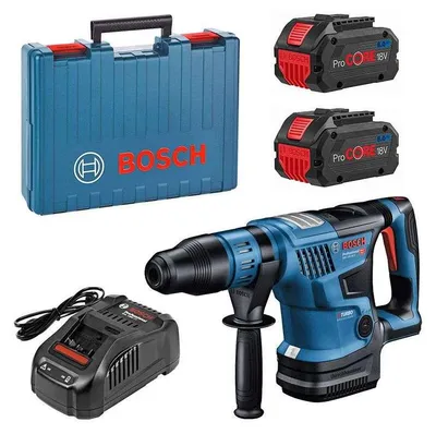 Image de Perforateur sans-fil BITURBO avec SDS max BOSCH GBH 18V-36 C Professional 18V (2x8,0Ah)