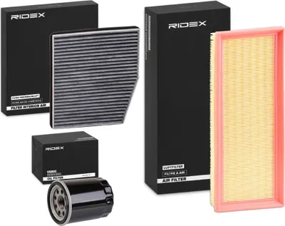 Produktbild von RIDEX Filterset Inspektionspaket Filtersatz für FIAT PUNTO (188)