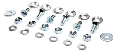 Produktbild von Normteile für Aluminium Trittbretter Schrauben Scheiben für Simson Schwalbe KR51