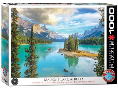 Immagine prodotto di Puzzle 1000 elementów Malownicze jezioro Maligne, Alberta