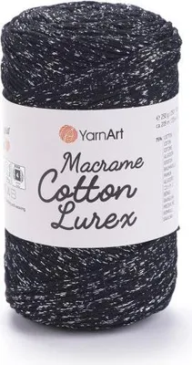 Zdjęcie produktu dla Yarn Art Macrame Bawełna Lurex 2 mm 205 m 723 Sznurek