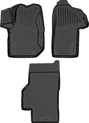 Produktbild von WALSER XTR Gummi Fussmatten Auto für Renault Master 3 2010-2024, 100% passgenaue Auto Fußmatten, robuste Universal Fußmatte Auto, Gummimatten Auto, Auto Fussmatten Gummi
