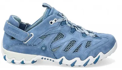 Zdjęcie produktu dla Allrounder by Mephisto Niwa – damskie półbuty sportowe sznurowane, kolor niebieski, na co dzień, rozmiar: 37 (EUR) | 4 (UK)
