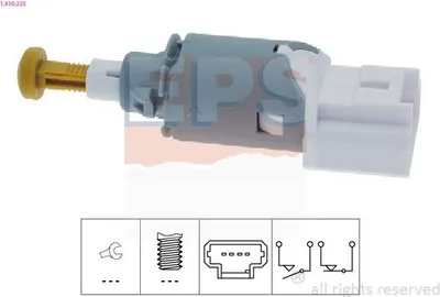 Produktbild von EPS Bremslichtschalter 1.810.225 für RENAULT Clio III Schrägheck (BR0/1, CR0/1) mechanisch