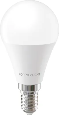 Immagine prodotto di Forever Light Lampada LED E14 G45 8,5W 1000lm 3000K Classe di efficienza energetica E