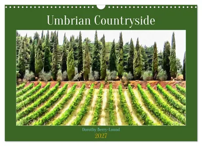 Produktbild von Umbrische Landschaft (Wandkalender 2027, Format DIN A3, Querformat), CALVENDO 12-Monats-Wandkalender