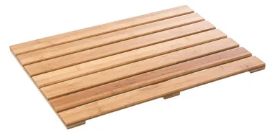 Obrázok produktu pre Drevená rohožka z bambusu, 53 x 36 x 1,6 cm
