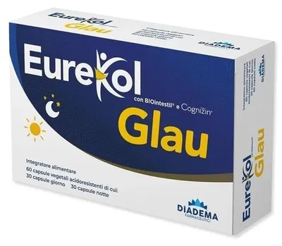 Immagine prodotto di Eurekol Glau 60 Capsule Vegetali Acidoresistenti