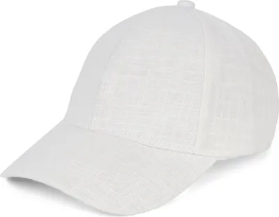 Produktbild von styleBREAKER Uni Leinen Baseball Cap | Verstellbare 6-Panel Basecap mit gebogenem Schirm | Atmungsaktive Sommer Mütze mit Metallschnalle | Leicht, Bequem & Stilvoll