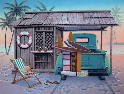 Produktbild von SunsOut Puzzle Love Shack - 500 Teile Puzzle Spaß