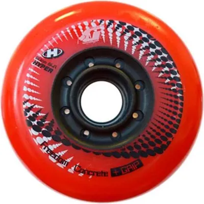 Immagine prodotto di Hyper Wheels Concrete +g Schlittschuhrollen Rot 76 mm / 84A Rot 76 mm / 84A
