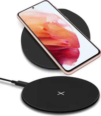 Produktbild von Qi Wireless Charger 15W für Samsung Galaxy S225 S24 Schnell Induktive Ladegerät