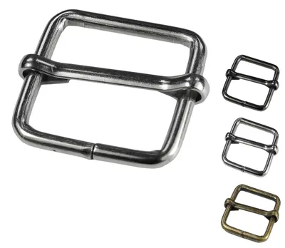 10 Regulatoren, Gurtverschieber, Verkürzer, Schnalle, 25x26mm, metall