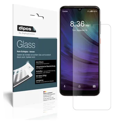 Produktbild von 1x Schutzfolie für ZTE Blade A7 Prime matt - Anti-Shock 9H Folie dipos Glass Kunststoffglas