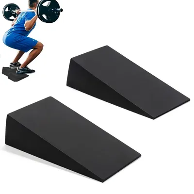 Image de Solidchoice - Ensemble de 2 planches inclinées pour l'étirement des mollets et le yoga