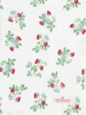 Produktbild von Greengate Berry White Geschirrtuch