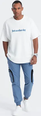 Produktbild von Ombre Clothing Jogginghose für Männer Theophax Blau XL