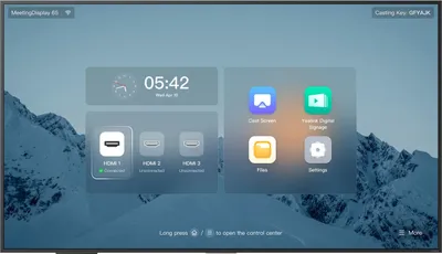 Produktbild von Yealink MD65 Meeting Display 65 inch Speditionsversand