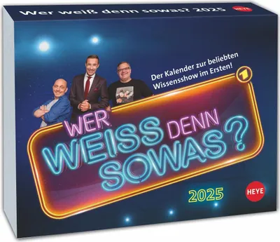 Produktbild von Wer weiß denn sowas? Tagesabreißkalender 2025