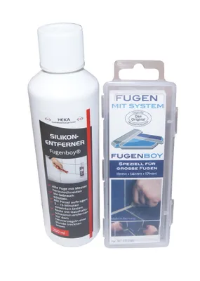 Produktbild von Fugenboy Set 11 mm - 14 mm - 17mm + Silikonentferner 250ml