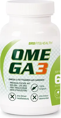 Produktbild von SRS Omega 3 - 60 Kapseln pro Dose