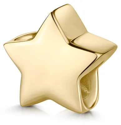 Produktbild von MATERIA by Matthias Wagner Stern Bead Gold 585 Charm für Armband inkl. Schmuckbox 810
