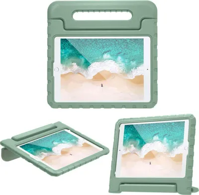 Immagine prodotto di iPad 9 2021 da 10,2 pollici, iPad 7 2019 da 10,2 pollici, iPad 8 2020 da 10,2 pollici Custodia: imoshion Cover posteriore con maniglia di sicurezza per bambini