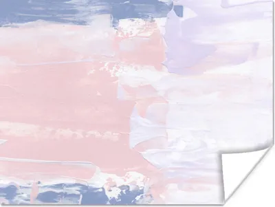 Produktbild von MuchoWow® Poster Pastell - Gestaltung - Farbe 80x60 cm - Kunst für zu Hause