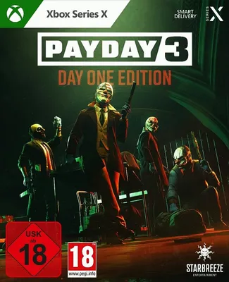 Produktbild von GAME Payday 3 Day One Edition (XSX), Xbox Series X, M (Reif), Physische Medien