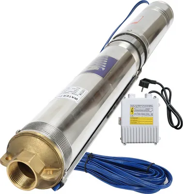 Obrázok produktu pre Fiqops hlboké studne ponorné čerpadlo 4000 l/h 8,1bar 92mm 20m kábel 8,1bar max. 1,1kW