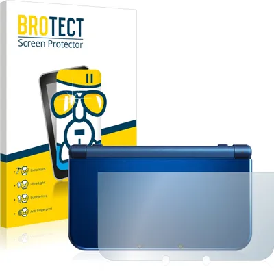 Produktbild von BROTECT Schutzglas für Nintendo New 3DS XL (Gehäuse) Schutzfolie Panzer Folie Glas Display Schutz klar