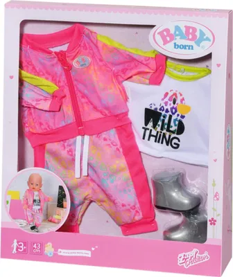 Baby Born Deluxe Completino Bici per Bambole di 43Cm - per Mani Piccole, Il Gioco Creativo Promuove