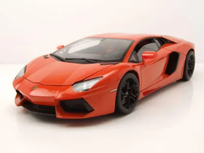 Produktbild von Welly 18041 Lamborghini Aventador LP700-4 2011 orange metallic 1:18