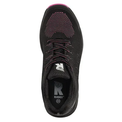 Produktbild von Damensicherheitsschuh GirlStar 5180 Gr.37 schwarz/pink S1P SRC PES RUNNEX