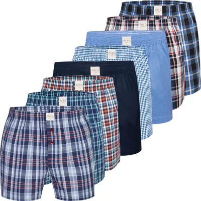 Produktbild von Phil & Co. Berlin Herren Boxer 8-Pack Core - Set 1 - Größe L