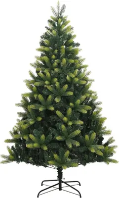 Obrázok produktu pre vidaXL Umelý skladací vianočný stromček so stojanom 120 cm